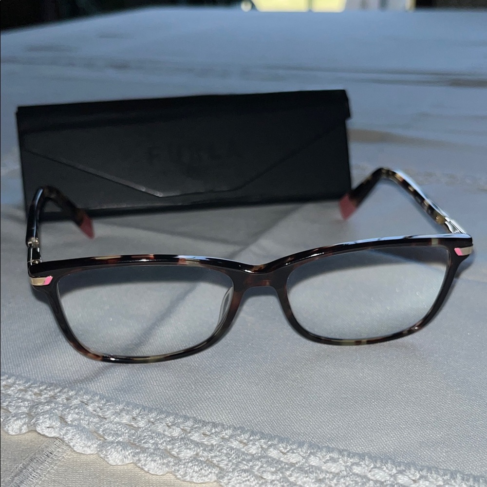 Furla Stylish Reading Tortoiseshell Glasses